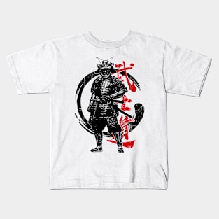 SAMURAI BUSHIDO WARRIOR Kids T-Shirt